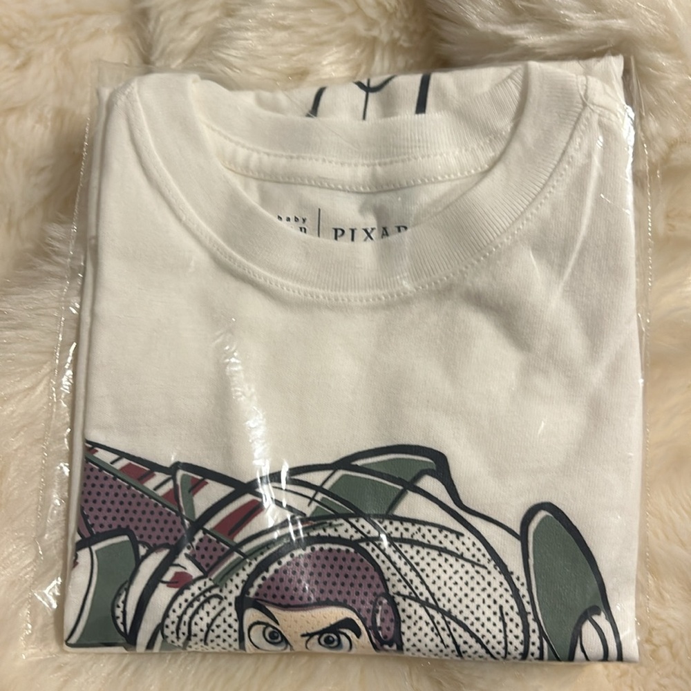 BABY GAP x DISNEY Toy Story Shirt BUZZ LIGHTYEAR Sz 5 NEW! - Picture 3 of 9